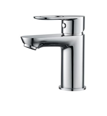 China Single Lever Basin Mixer Tap Hot And Cold Water Taps Modern Gold Bathroom Sink Faucet Manufacturer for sale