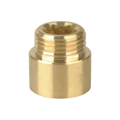 China General Supply Custom High Quality Brass Elbow Factory Performance Brass Copper Pipe Fittings With Nut Screw for sale