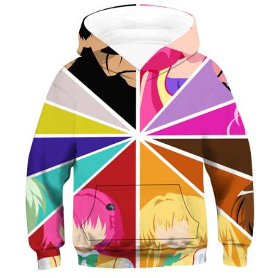 China 3D Anti-wrinkle Sweater Anime Game Character Pattern Printed Autumn And Winter Hoodie for sale