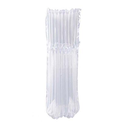 China PE Red Wine Courier Carton Packaging Air Column Balloon Inflatable Roll Film Protective Bubble Bag Bottle Packaging Drop Buffer for sale