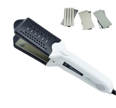 China Household Do Not Hurt Hair 4 In 1 Hair Iron Cornhair Fluffy Splint Ceramic Hair Straightener Best for sale