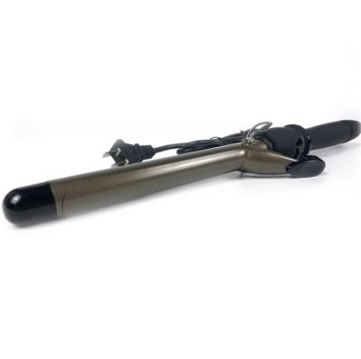 China Wet And Dry Home Adjustable Temperature Curling Iron Spinning Wool Curving Ceramic Curling Iron for sale