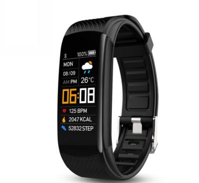 China Heart Rate Monitor Smart C5S Touch Screen Watch Sports Smart Watch Blood Pressure Bracelet for sale