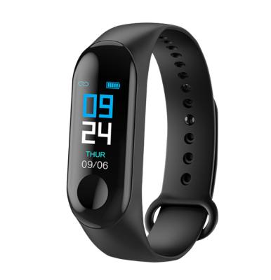 China Touch Screen Wristband Fitness Thermometer Blood Pressure Monitoring Heart Rate Sleep Monitor Smart Bracelet for sale