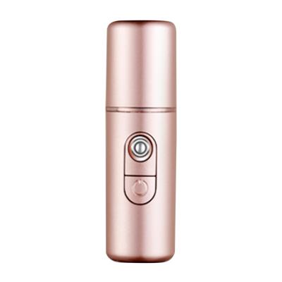 China Handheld Rechargeable Cute Skin Instruments 30ml ABS+PC Nebulizer Vapor Mist Face Sprayer Humidifier for sale