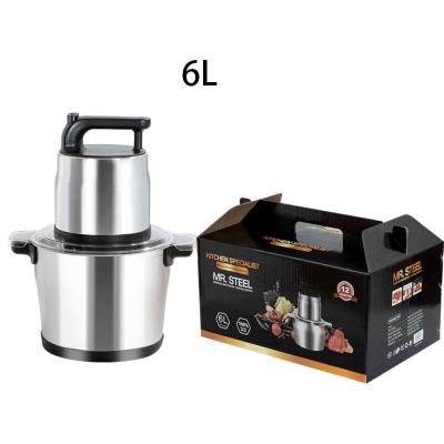 China High efficiency 2022 hot sell yam pounder machine 6L 10L 12L fufu pounding blender meat chopper electric meat grinder for sale