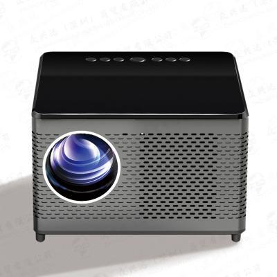 China DLP Wire Connection Miracast Resolution 720P 1080P Home Theater Manual Focusing Projector for sale