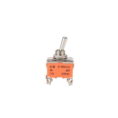 China Instrument 20a 15A 250VAC dpdt ON/OFF Wired 4 Terminals 6 Pin Spring Return CE CQC Lamp Switch Manual Brass Toggle Toggle Mini Car Led Wall for sale