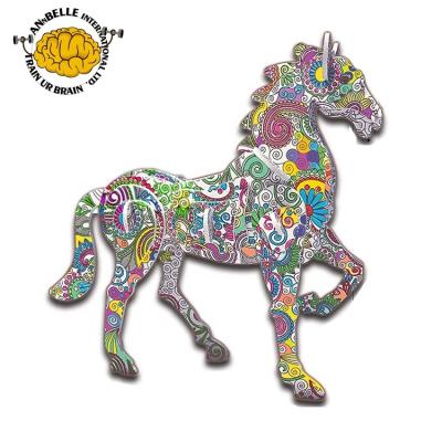 China DIY TOY USA Amazon STEM Toys Item Hobby Garden Idea 3D Puzzle Coloring Animal Puzzle for sale