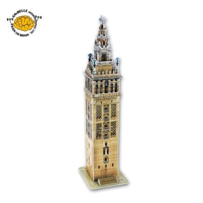 China DIY TOY 3D Foam Puzzle Architecture Paper Puzzle The Giralda (Spain) for sale