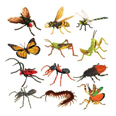 China Building Toy 3D Insect Puzzle STEM Toys Natural Science Kits Insect World Toys Butterfly Dragonfly Beetle Mantis Scolopendra Ant Fly for sale