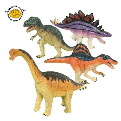 China Building Toy 3D Tyrannosaurus Puzzle Brachiosaurus Stegosaurus Capsule Toy Spinosaurus Model Block for sale