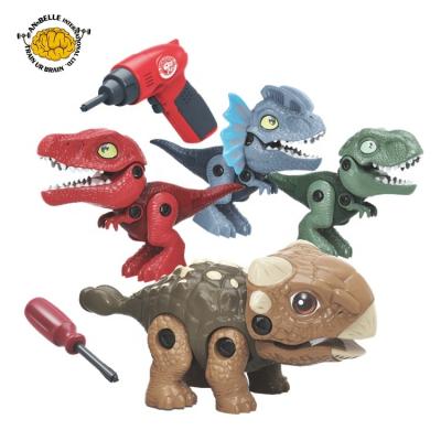 China Construction Toy Take Dinosaur Apart Compile Amazon Top Sale ROD Education Toys Screwdriver Automatic Hand Tool New Designs for sale