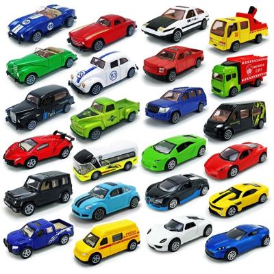 China Diecast Toy 1:56 Die Cast Toys Metal Car Model Pull Back Car In Blister Or Window Box Over 100 Designs for sale