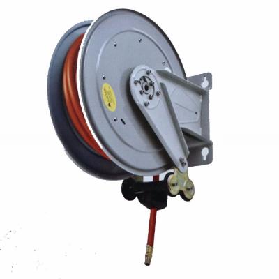 China 20BAR Work Pressure Silver LPG Gas Hose Reel for Industrial Applications for sale