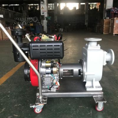 Chine CYZ-A pompe centrifuge mobile avec moteur diesel à vendre