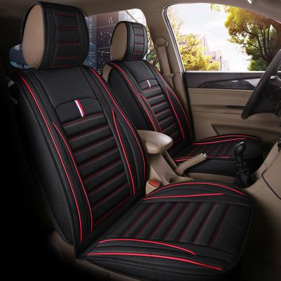 China Water Resistant Seven-seater Luxury Car Seat Covers Full Set Four Seasons Universal Car Seat Covers for sale