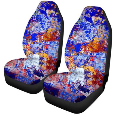 China Soft Feeling Manufactures Wholesale Customize Personality Plush Printing Y2K Suede Car Seat Covers Universal Automotive for sale