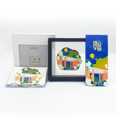 China Europe Fudan University Factory Custom Home Decoration Gift 3d Souvenir Fridge Promotional Tourist Magnet for sale