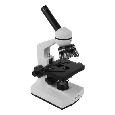 China 40X-1000X LED Monocular Biological Microscope with Mechanical Working Stage (BM-104) BM-104 for sale