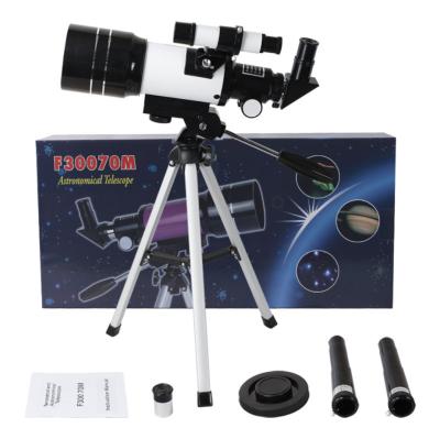 China Red color tabletop tripod 70mm refractor 300mm focus astronomical telescope children BM-30070M-1 BM-30070M-1 for sale