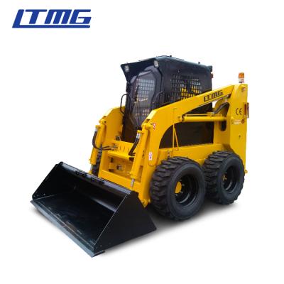 China Construction worksÂ   200 - 1000kg 700kg 850kg Flexible Mini Skid Steer Loader With Various Attachments for sale