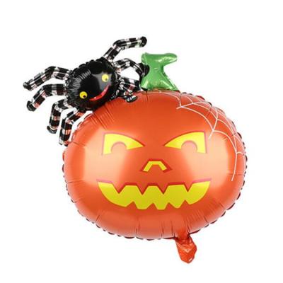 China 2021 Festival Toys/Gift/Decorations/Wizard /Bat /Skull/ Festival Pumpkin/Black Cat Various Halloween Helium Foil Balloons for sale