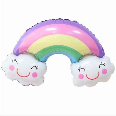 China Sun rainbow moon cloud toys/gift/decorations/foil balloons new product 2021 festival for party decorations for sale