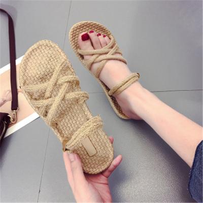 China Fashion\fashion handmade rope sandals comfortable\durable rope sandals\comfortable sandals\durable rope wholesale girl for women for sale