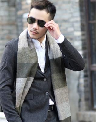 China High Quality 100% 2021 Hot Street Cashmere Fashionable Scarf Men's Instant Scarf for sale