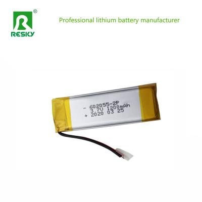 China Custom Lipo Battery Pack 602055 3.7V 2P 600mAh 1200mAh For Medical Device for sale