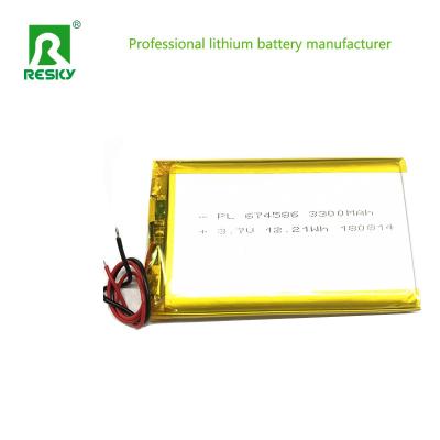 China Portable Lithium Polymer Battery Cell 104060 3000mAh 3.7V 4.2V Lipo Batteries for sale