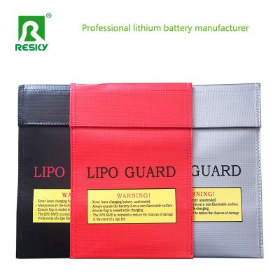 China RC Lipo Battery Safe Bag Anti Explosion Anti Fire For Lithium Batteries for sale