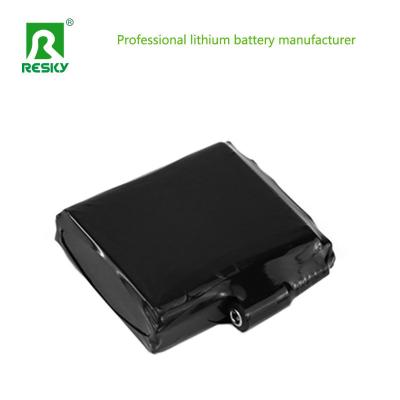 China Heated Rechargeable Li-ion 18650 Battery Pack 2600mAh 7.4V for sale