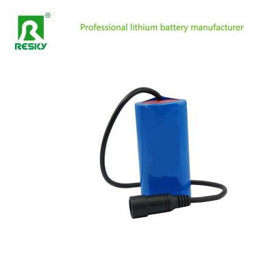 China Customized 18650 Cylindrical Lithium Batteries 7.4V 2600mAh for sale