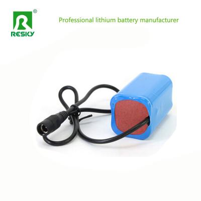 China 4s Li-ion Battery Pack 14.8V 2600mAh Lithium ion Batteries For Walkie Talkie for sale