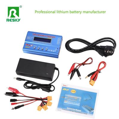 China Cargador de la batería de la batería IMAXB6 80W 6A para la batería de litio RC en venta