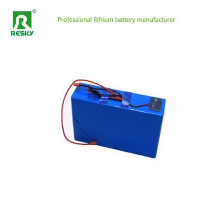 China Li-ion Electric Bike Battery 15ah 48V For 500W Electric Golf Trolley for sale