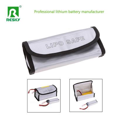 China Fiber Lipo Battery Bag RC Accessoires Branddicht Explosiebestendige Waterdicht Te koop