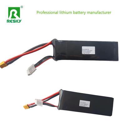 Chine Hélicoptère Drone RC Lipo batterie 853460 7,4V 1500mAh 25c batterie Li polymère à vendre