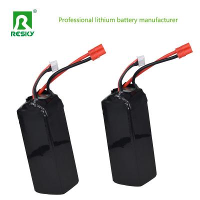 China RC Drone Lithium Ion Battery 25c 35c 7.4v 14.8V 4200mAh for sale