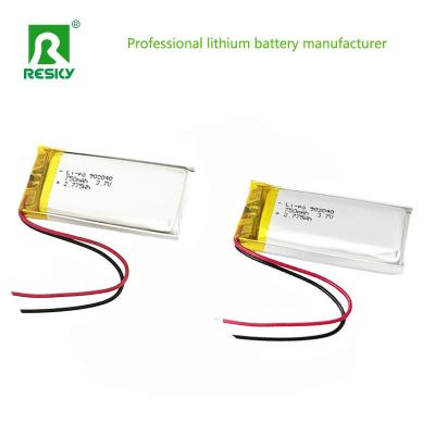 China Lithium Polymer Battery Cell 602040 702040 802040 902040 102040 Lipo Batteries for sale