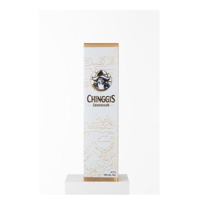 China Recycled Materials Wholesale Custom Luxury Cardboard Paper Red Wine Bottle Magnetic Single Gift Packaging Box for sale