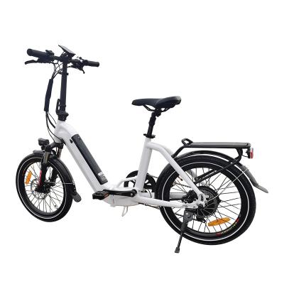 Κίνα Lantu Ebike aluminum alloy frame 48v hidden battery 500w bafang motor adult electric folding mini e bike προς πώληση