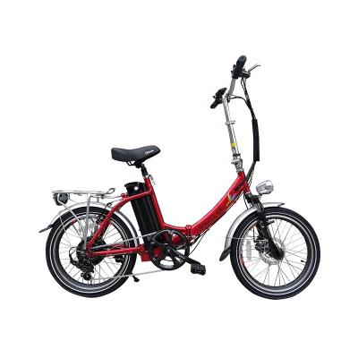 China Lantu Ebike 20 inch fast folding electric mini bike 500w manufacturer à venda