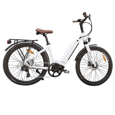 China 48v 500W step thru electric bike for commuting 26 inch with hub motor for sale