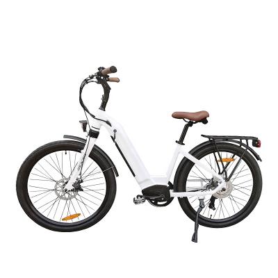 China 500w hub motor 26 inch electric bike urban cruiser with hidden intube battery for sale for sale