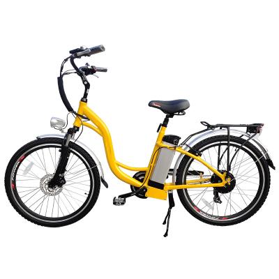 China Lantu Ebike China wholesale 500W city ebike step through electric bike for woman with hub motor for sale