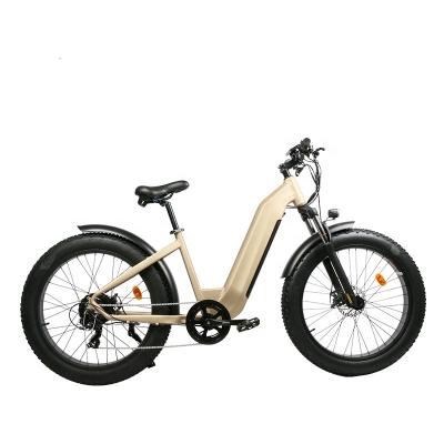 China China 500w watt motor hidden battery all terrain electric mountain bikes manufacturer for sale