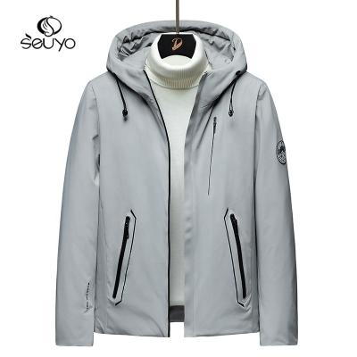 China Wholesale Seuyo 2021 men's stripper jacket QUICK DRY plus size men's winter coated bubble coat winter coats for man for sale